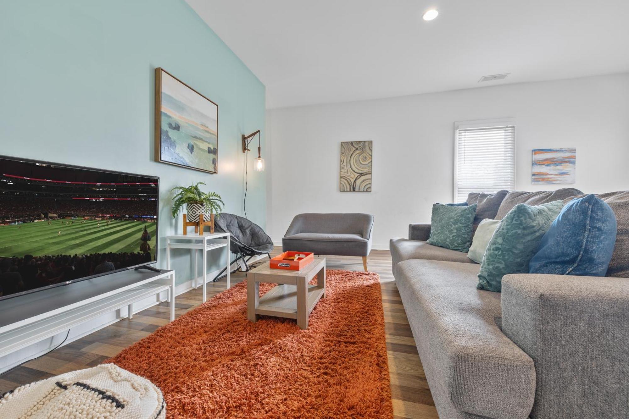 3 Bedroom House With Parking, Wi-Fi And Washer-Dryer Atlanta Eksteriør billede